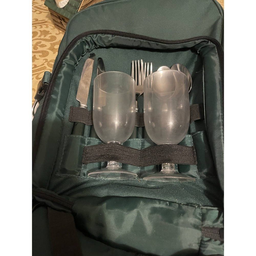 Epic Brand Picnic Time Insulated Picnic Backpack - Service for 2+ 18"x13"x4"